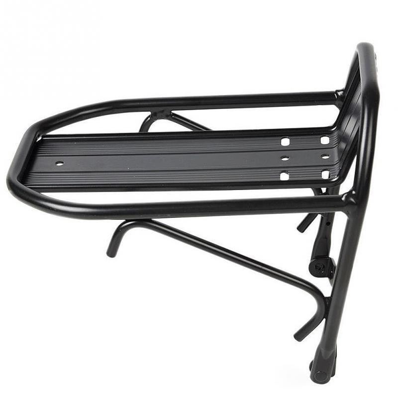 Cycling Gear Storage Rack - アルミ合金製MTBロードサイクリングバイクフロントラックキャリアパニアバッグ荷物棚ブラケットトランク自転車アクセサリー
