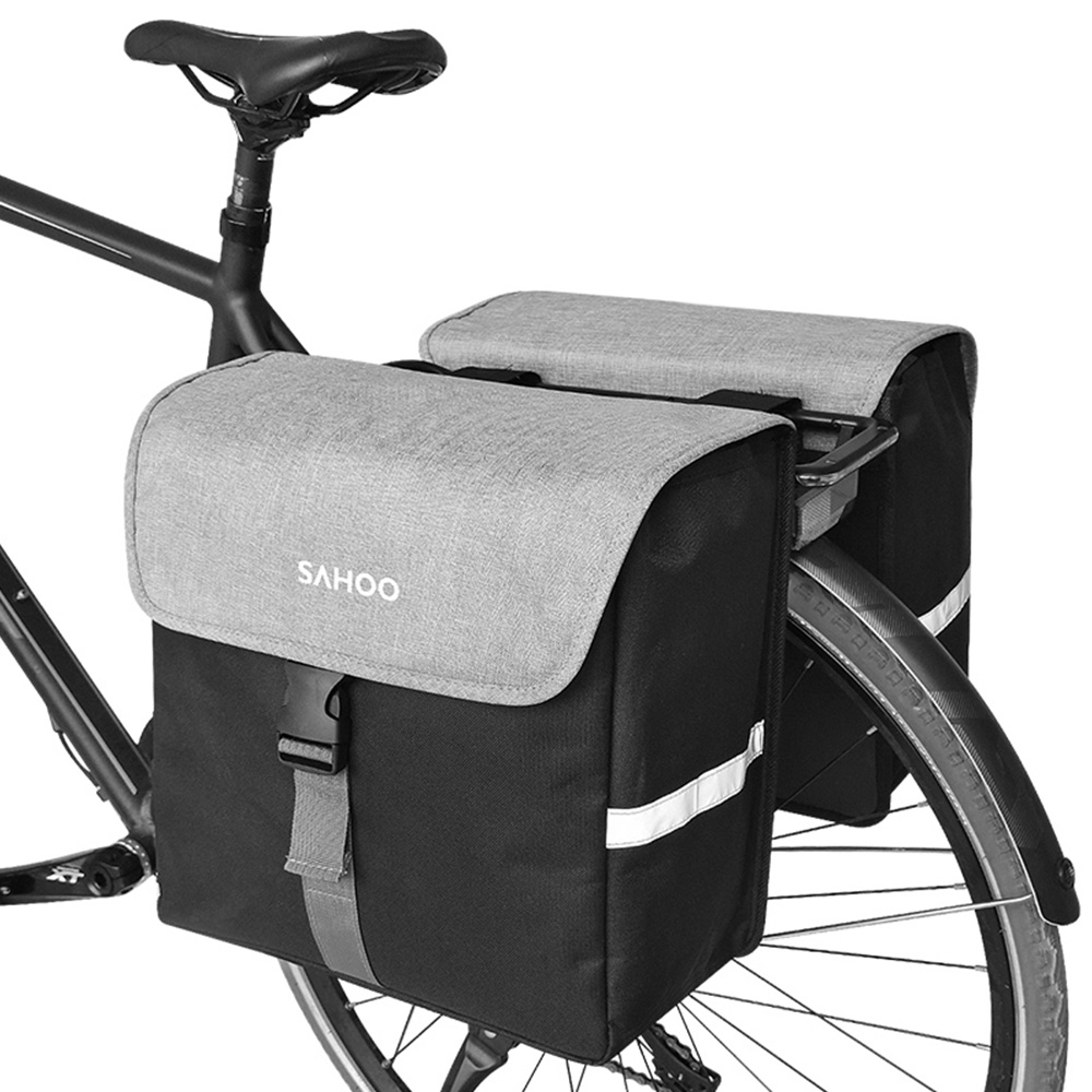 Cycling Gear Storage Rack - Sahoo-自転車用リアシートバッグ,大容量,40l,サイクリング,旅行,リラクゼーション用