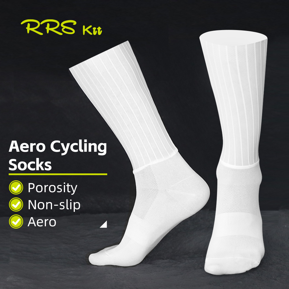 Cycling Gear For Men - Rrskit 夏サイクリング空力ソックス TPU 滑り止め耐摩耗性通気性アウトドアランニングサイクリングギアユニセックスソックス