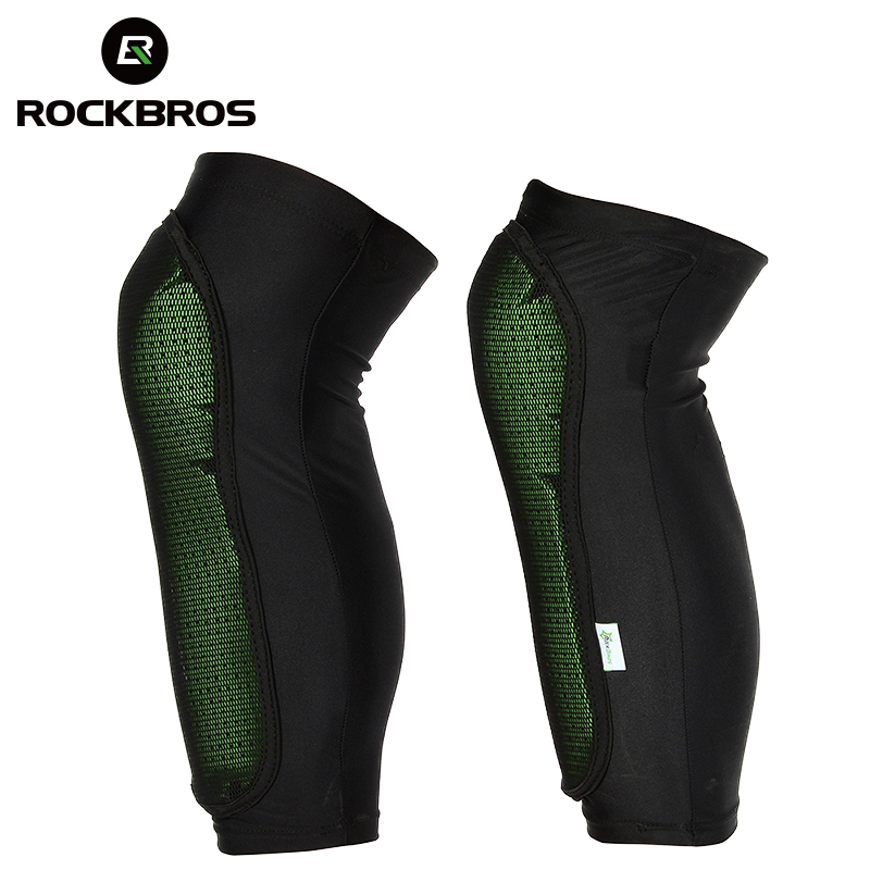Cycling Gear For Men - Rockbros-スポーツレッグウォームニーパッドmtbサイクリング、自転車ニーパッド、ハイキング、サッカー、キャンプレギンス、レッグスリーブ用の保護ギア