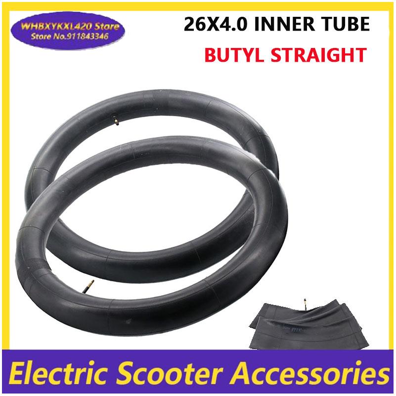 Cycling Gear Parts - 自転車インナーチューブ 26x4.0 シュレーダーバルブチューブ 26インチ4.0ファットタイヤ ビーチMTBバイクインナーチューブパーツ