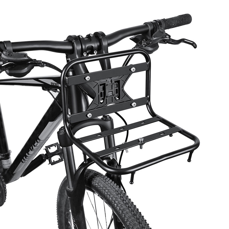 Cycling Gear Storage Rack - 自転車フロントラックアルミ合金多機能自転車フロントラックMTBロードバイクバッグラックアウトドアサイクリングアクセサリー
