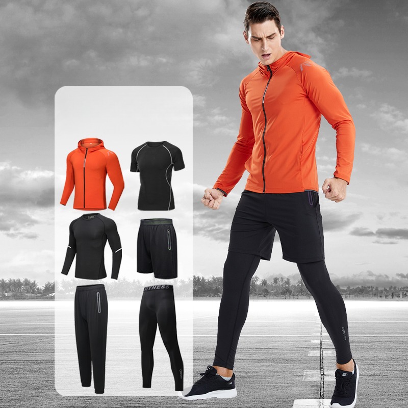 Cycling Gear For Men - ルルエス メンズ 6点セット スポーツウェア 通気性 キャンプウェア