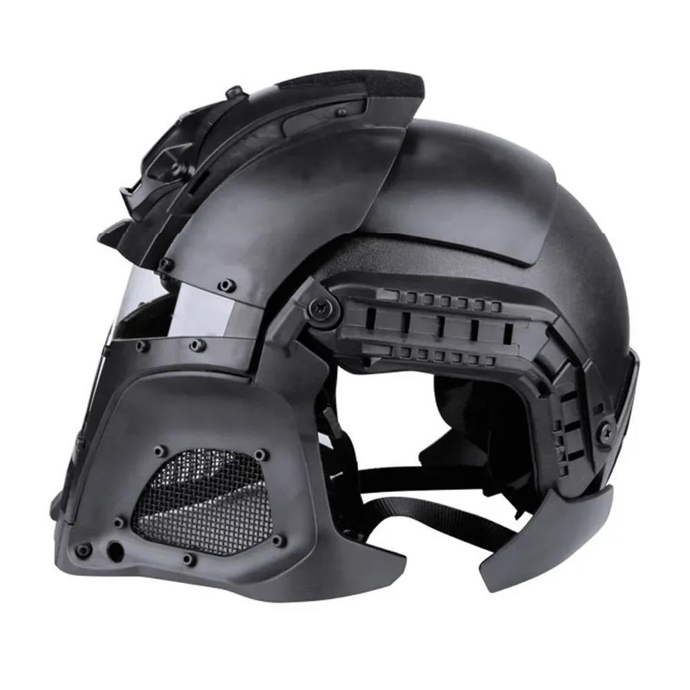 交換可能なレンズ付きの戦術的なモジュラーヘルメット,保護具, - Cycling Gear For Men のレビューと価格