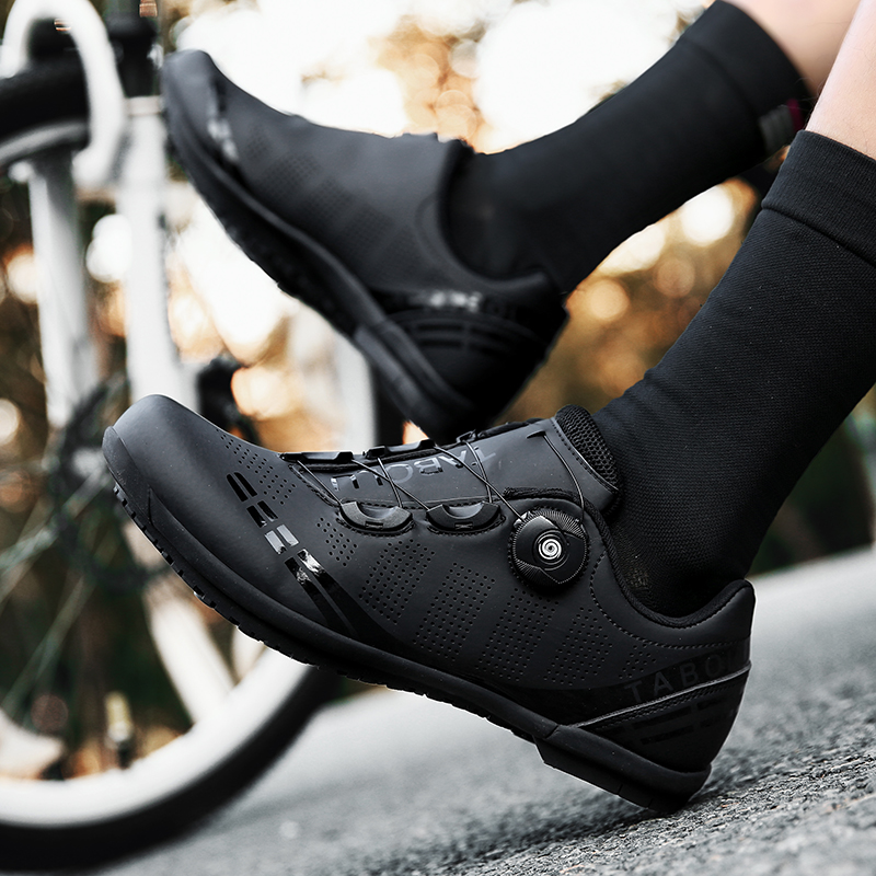 男性非ロックマウンテンバイクシューズクリートなしロード自転車 - Mtb Pedals のレビューと価格