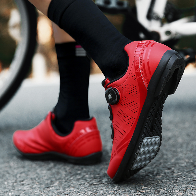 男性非ロックマウンテンバイクシューズクリートなしロード自転車 - Mtb Pedals のレビューと価格