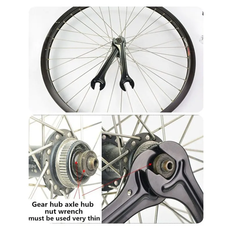 1/2 個自転車ハブペダル修理レンチ自転車修理ツール自転車ホ - Mtb Pedals のレビューと価格