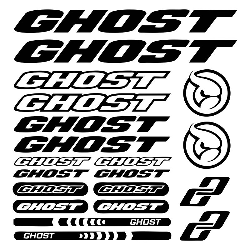 G178 自転車フレームビニールステッカーゴーストロードバイ - Cycling Gear Outlet のレビューと価格