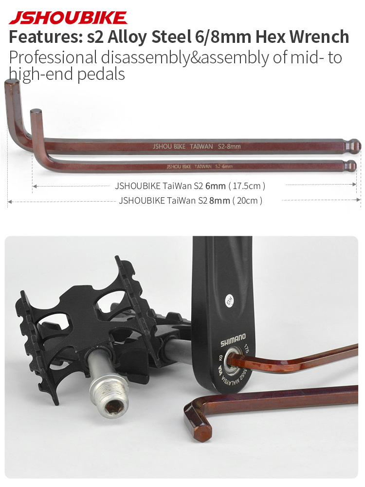 JSHOUBIKE 6/8/15 ミリメートル自転車ペダルレ - Mtb Pedals のレビューと価格
