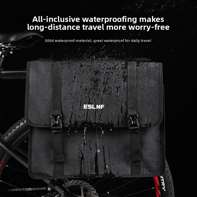 MTB自転車用45L大容量リアラックバッグ、バイクトランクバ - Cycling Gear Storage Rack のレビューと価格