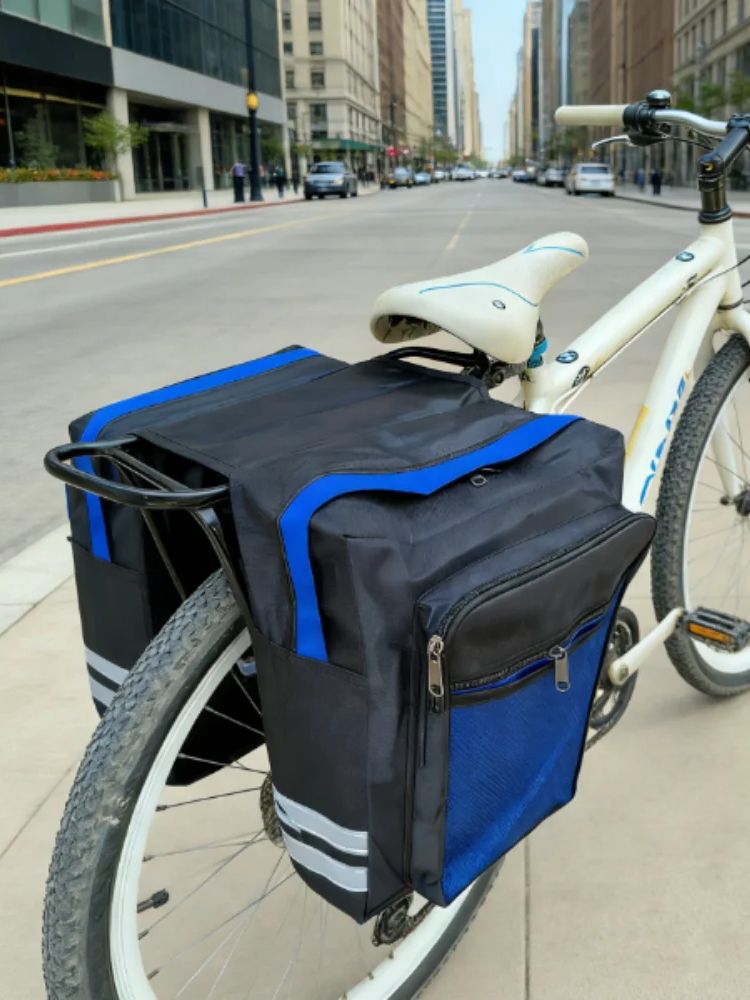 MTB 自転車キャリアバッグ リアラック バイクトランクバッ - Cycling Gear Storage Rack のレビューと価格