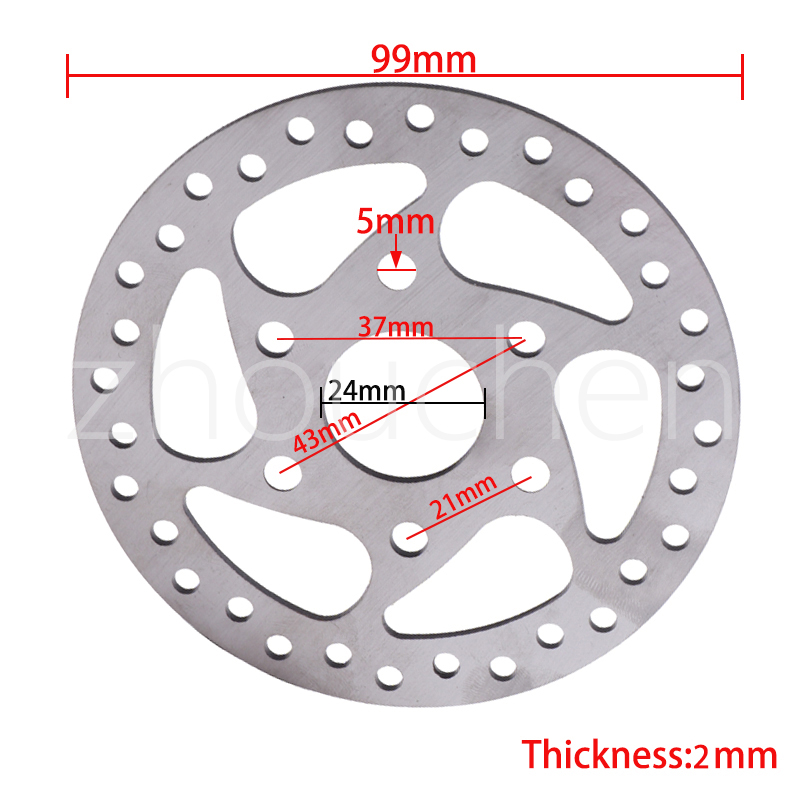100mmブレーキディスク,マウンテンバイク用の小さなブレー - Cycling Gear Parts のレビューと価格