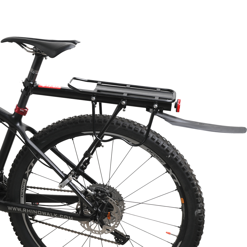 Rhinowalk-取り付けツール付き自転車ラゲッジキャリア - Cycling Gear Storage Rack のレビューと価格