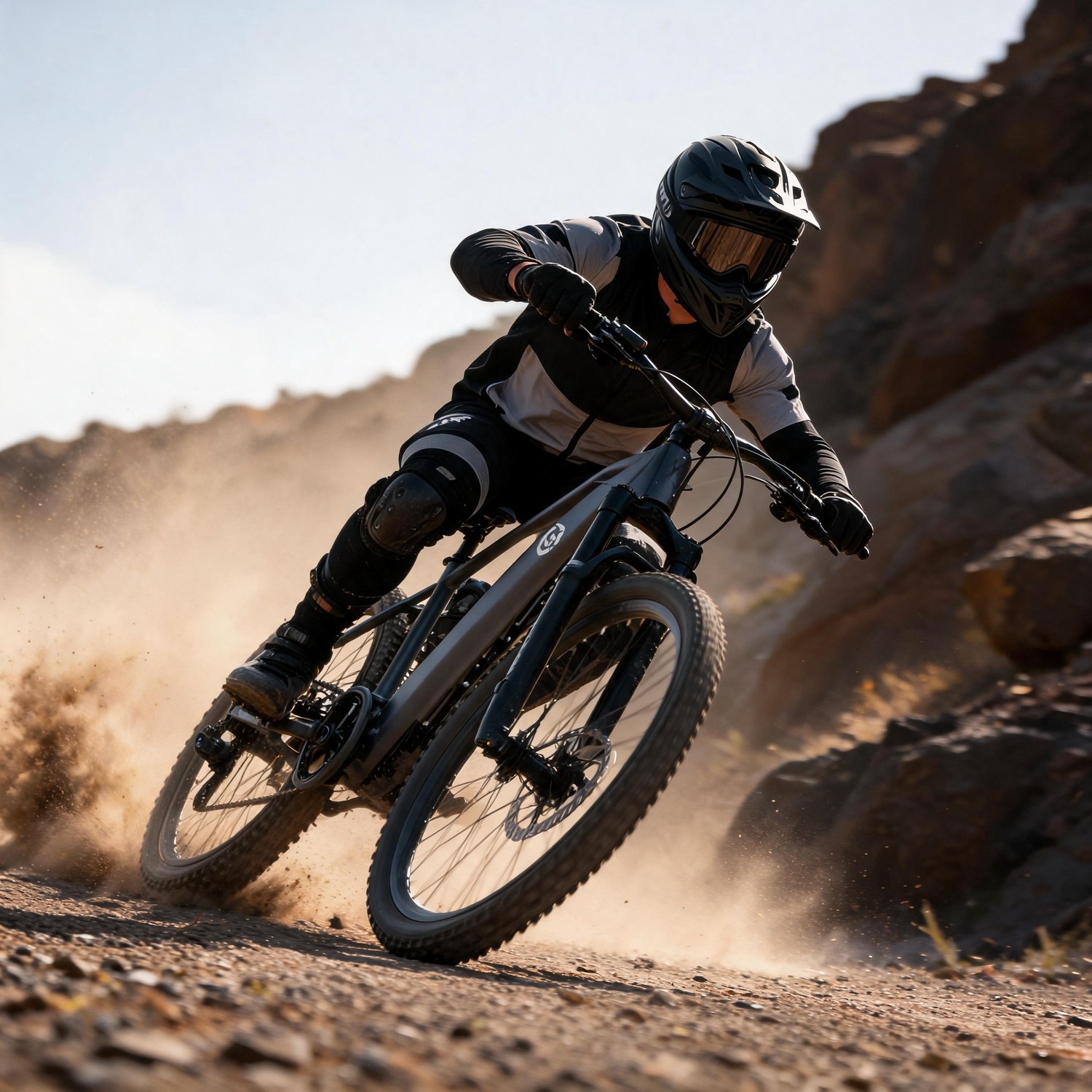 プロレース電動MTB、500Wモーター、フルサスペンション、 - Mtb Pedals のレビューと価格