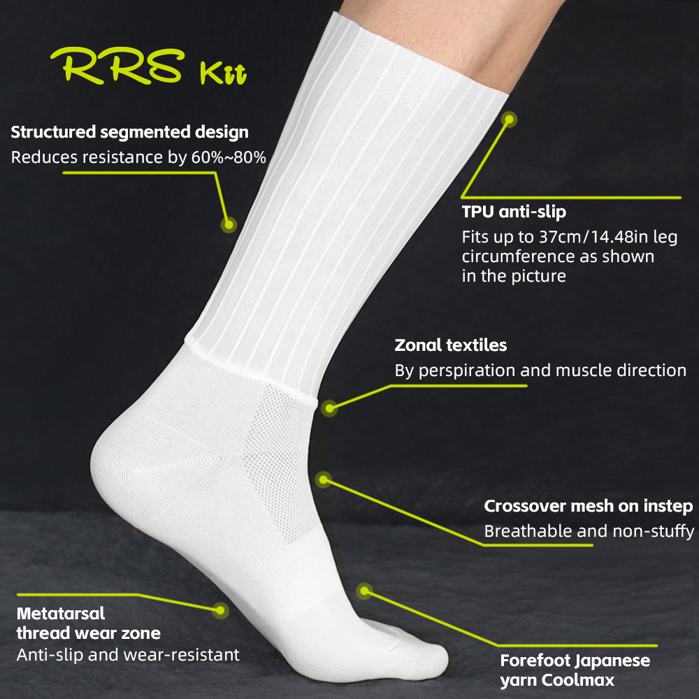 Rrskit 夏サイクリング空力ソックス TPU 滑り止め耐 - Cycling Gear For Men のレビューと価格