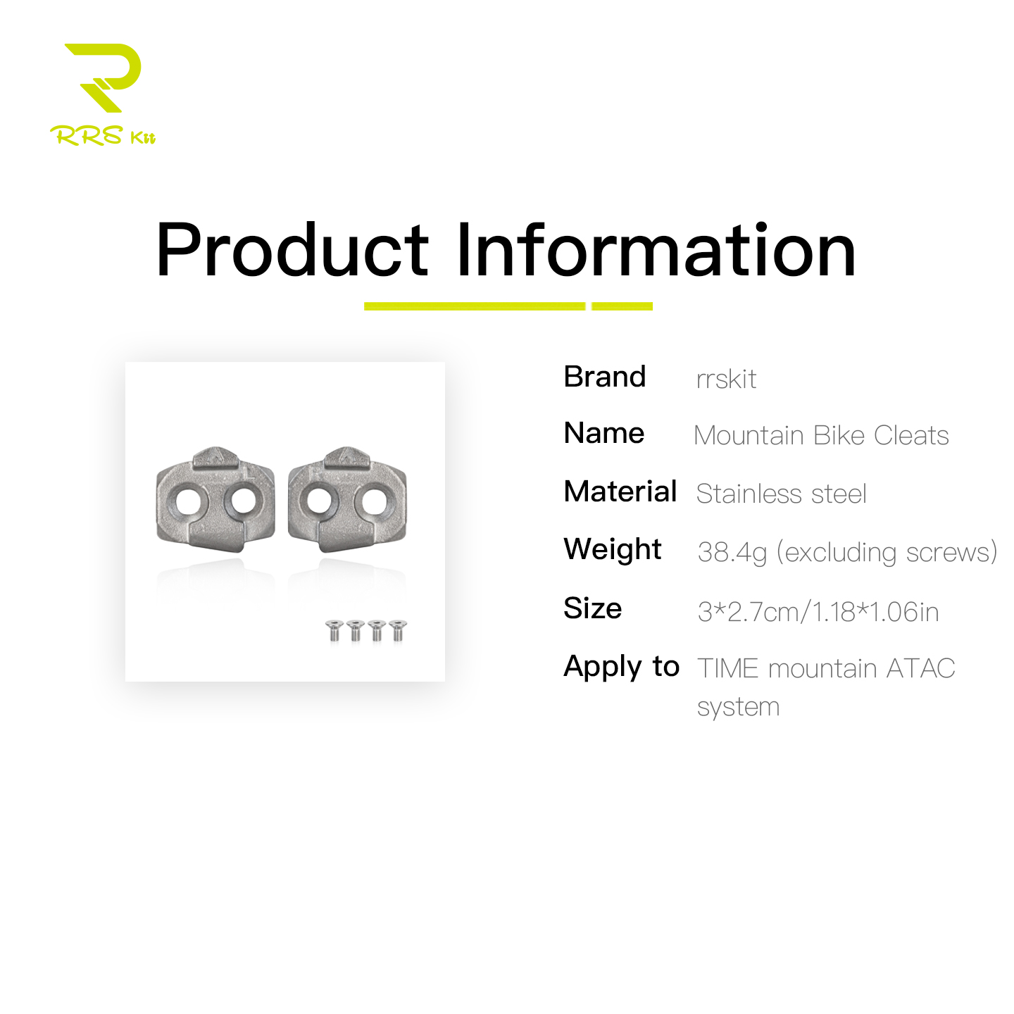 Rrskit 互換タイムマウンテンバイクロッククリート AT - Mtb Pedals のレビューと価格