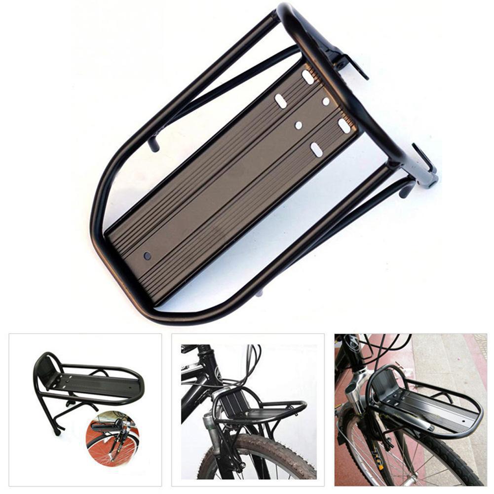 アルミ合金製MTBロードサイクリングバイク自転車フロントラッ - Cycling Gear Storage Rack のレビューと価格