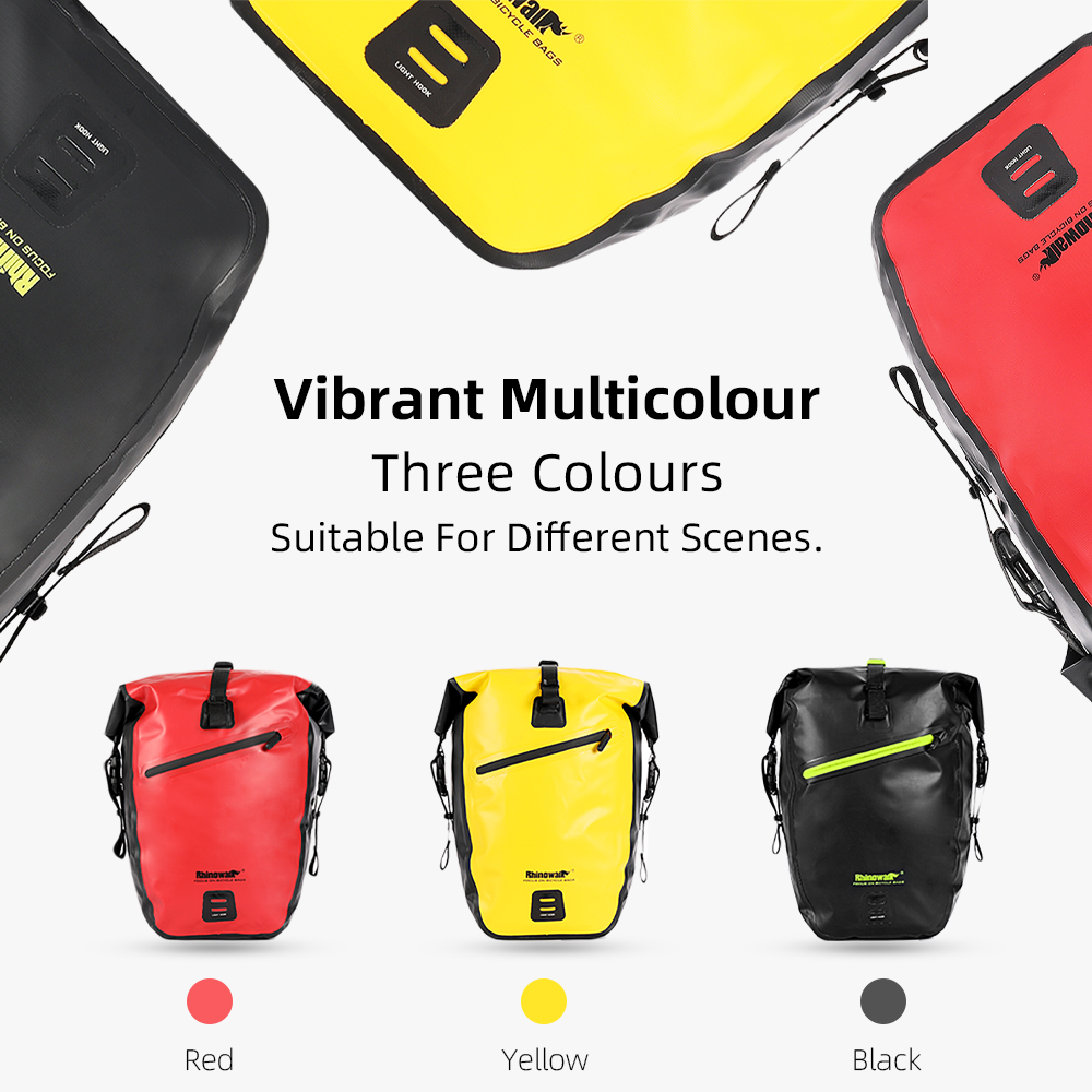 Rhinowalk 防水バイクバッグ 20L/27L 旅行用 - Cycling Gear Storage Rack のレビューと価格