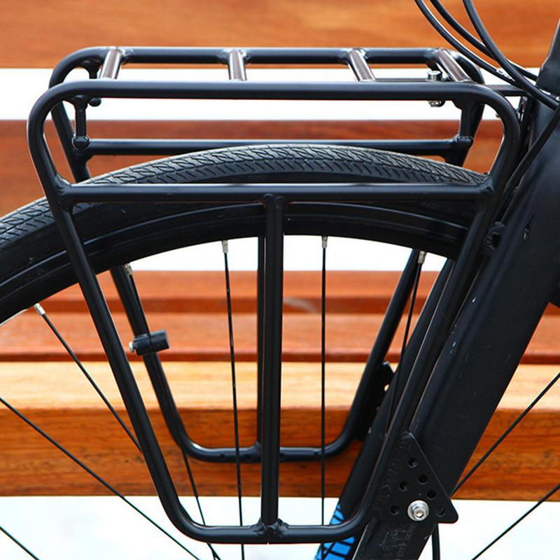 マウンテンロードバイクフロントカーゴラック自転車フロントフォ - Cycling Gear Storage Rack のレビューと価格