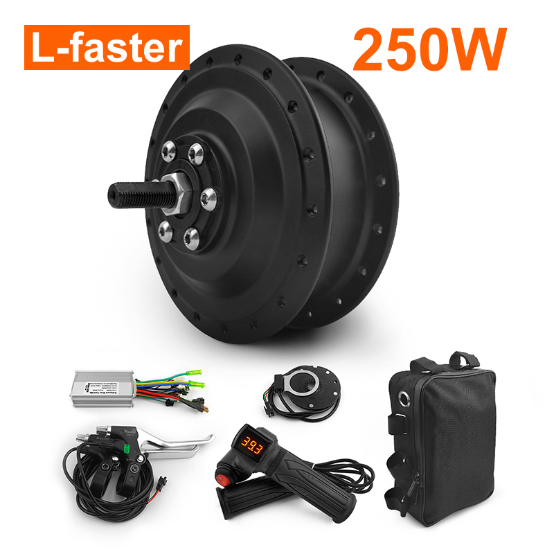 Q02 250 ワットブラシレスギアハブモータースロットル変 - Cycling Gear Hub のレビューと価格