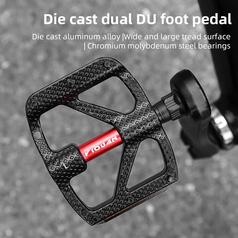 自転車ペダル アルミ合金 滑り止め自転車ペダル 一体型 MT - Mtb Pedals のレビューと価格