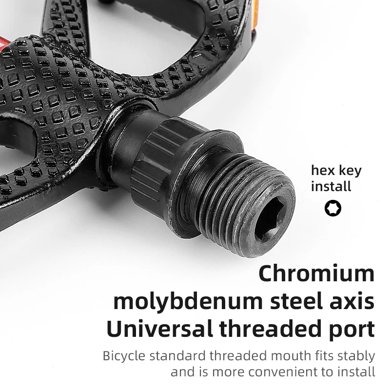 自転車ペダル アルミ合金 滑り止め自転車ペダル 一体型 MT - Mtb Pedals のレビューと価格