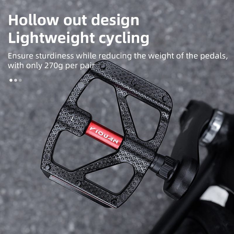 自転車ペダル アルミ合金 滑り止め自転車ペダル 一体型 MT - Mtb Pedals のレビューと価格