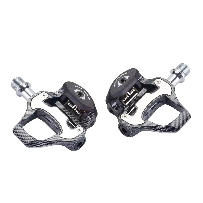軽量カーボンファイバーペダル（ロッククリート付き）ロードバイ - Mtb Pedals のレビューと価格