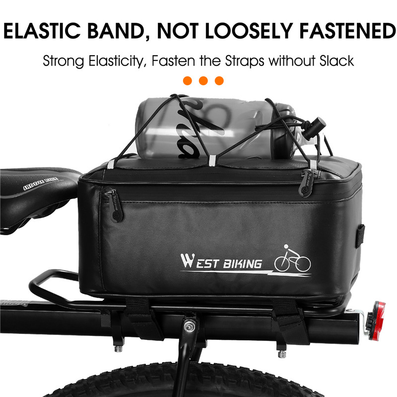 WEST BIKING 防水4L自転車リアラックバッグ レイ - Cycling Gear Storage Rack のレビューと価格